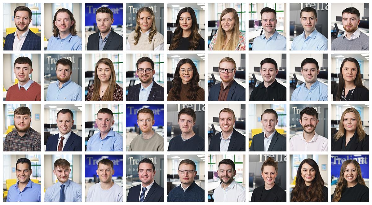 Finance company headshot photographs for staff